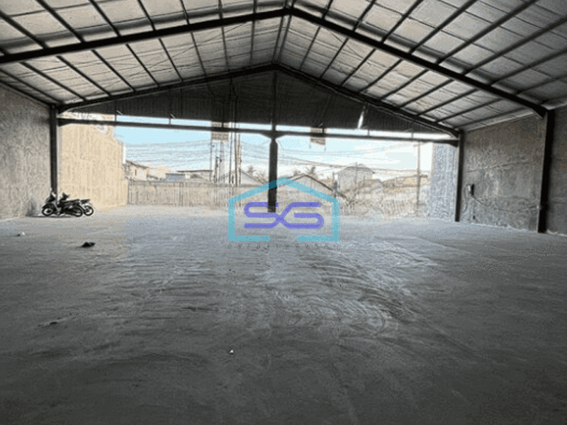Disewakan Gudang LB 3521m2 Pinggir Jalan Raya Di Pilar Cikarang Utara Bekasi