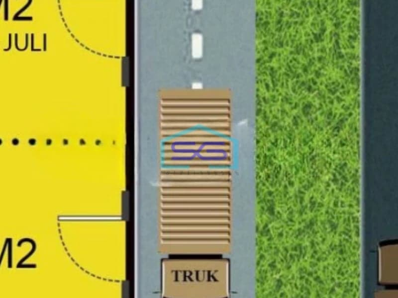 Disewakan Gudang Cengkareng Kapuk Jakarta Barat Luas 100m2