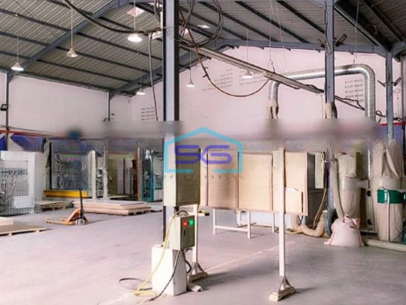 Disewakan Gudang Bandara Mas Tangerang Blok S 3 Gandeng Bentuk L 2 Lantai LB 1800m2