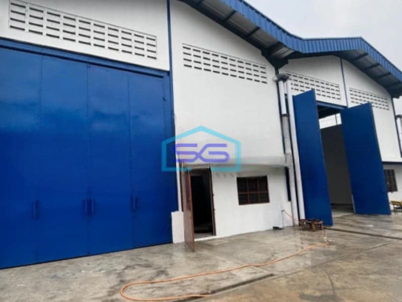 Disewakan Gudang Murah Luas Bangunan 300 m² Lokasi Sangiang Jaya Tangerang