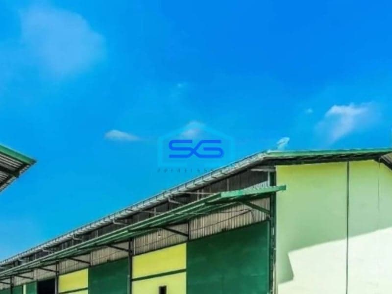 Disewakan Gudang di Bypass Krian Sidoarjo Jawa Timur Siap Huni Bebas Parkir Luas 218m2