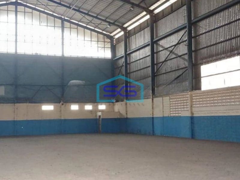 Disewakan Gudang di Jl. Raya Tambak Langon Surabaya LB 1684m2 Bagus HGB