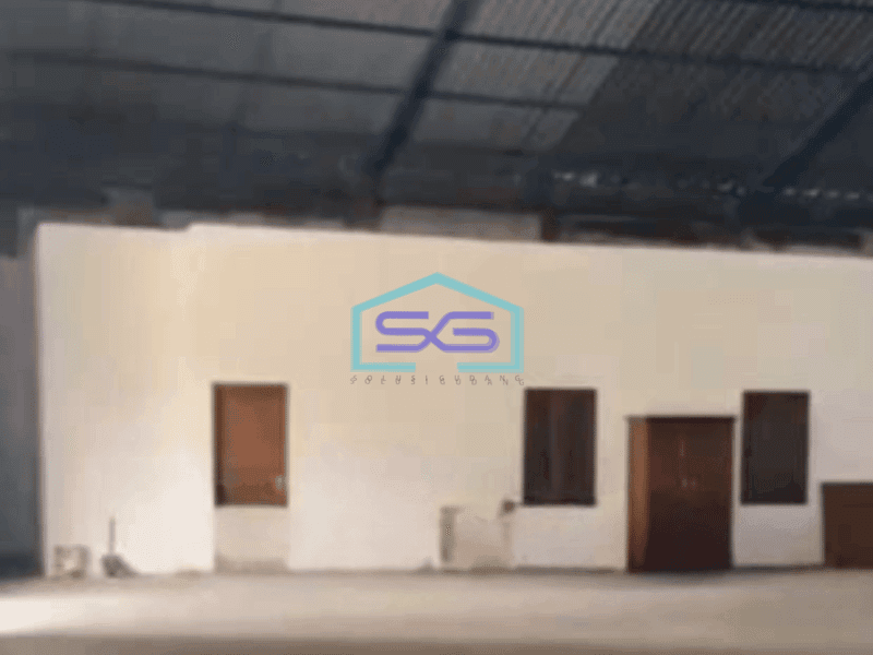 Dijual Gudang Strategis Zona Industri Klaten Luas 7000m2