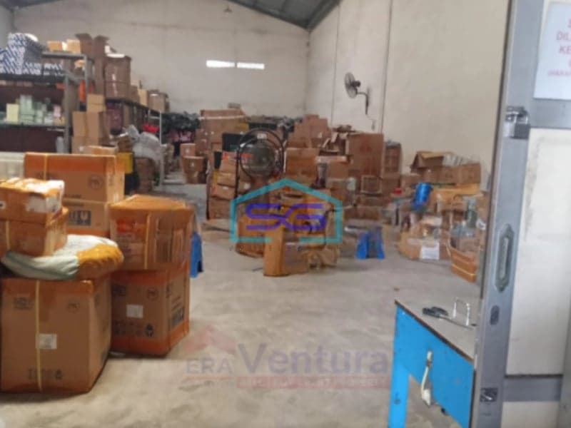 Dijual Gudang Bambe, dekat Mastrip, Karang Pilang Surabaya Luas Bangunan  432 m²