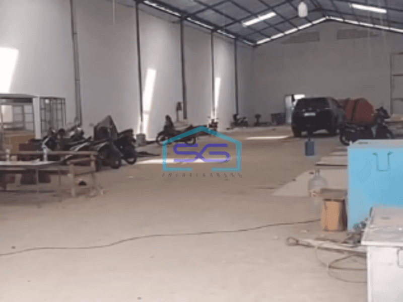 Disewakan Gudang di Sepatan Tangerang Luas Bangunan 2400 m2