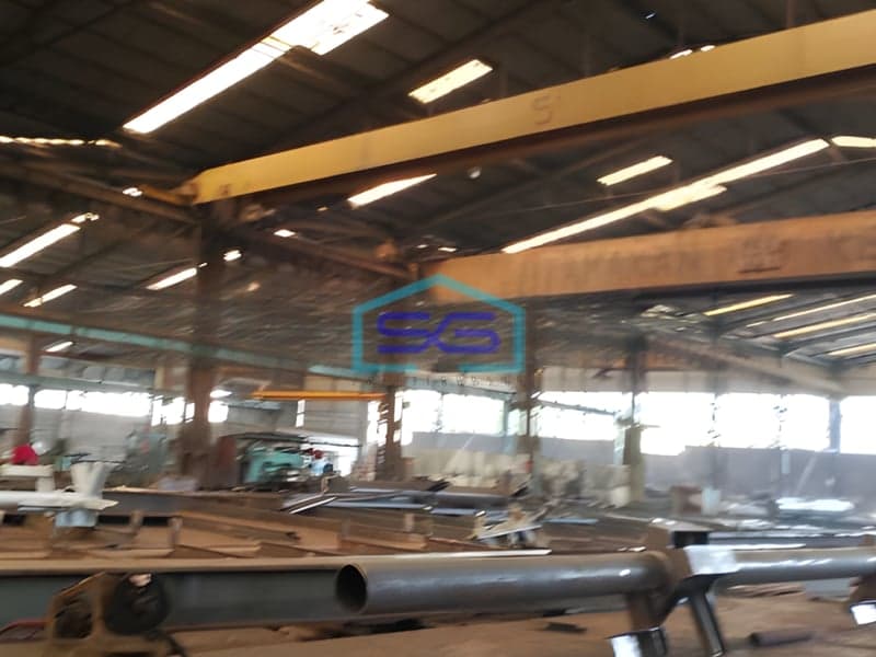 Dijual Pabrik Konstruksi Baja LT 71000m2 Di Jayanti Tangerang Banten