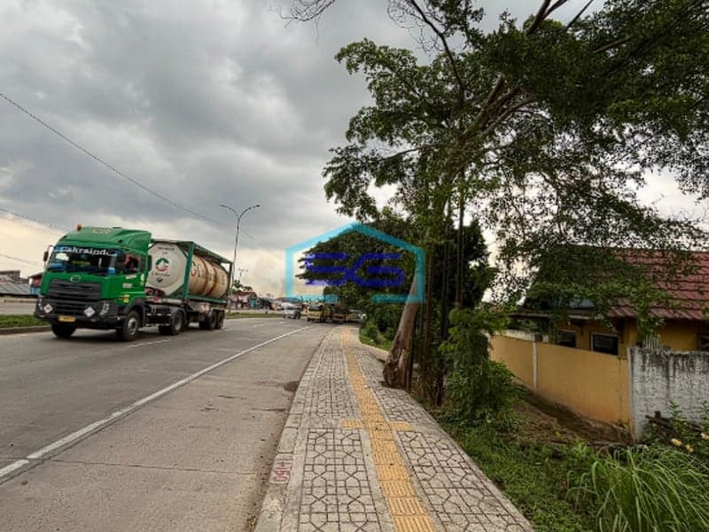 Dijual Tanah Luas 7930 m² di Pinggir Jalan Lintas Palembang Indralaya, dekat Terminal Karya Jaya