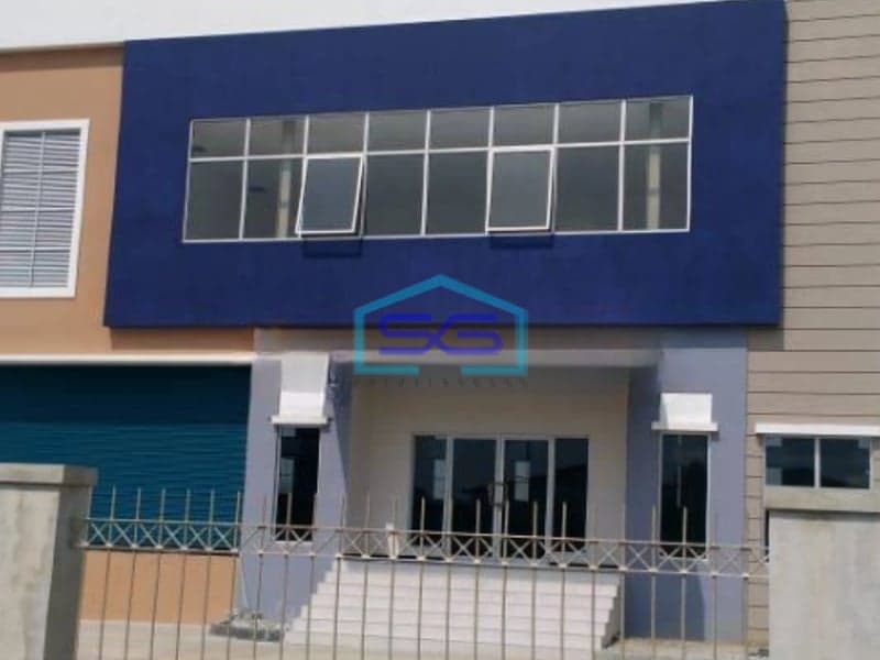 Dijual Gudang Baru Ada Loading Dock di Delta Silicon Lippo Cikarang Bekasi LT 1800m2