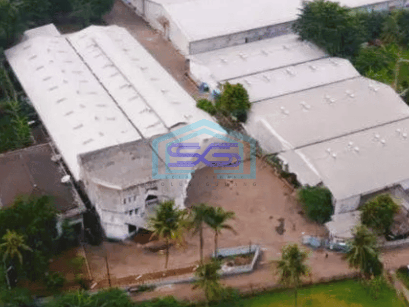 Dijual Gudang Industri Cikokol Pinggir Sungai Cisadane, 4 Km Ke Toll, Akses Kontainer