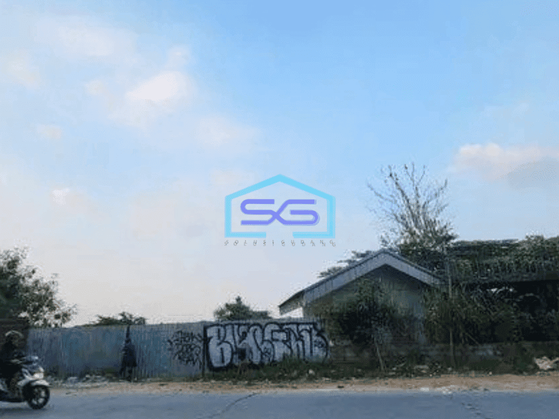 Dijual Tanah Lahan Lokasi Bagus Pinggir Jalan Gunung Sindur Curug Bogor LT 4000m2