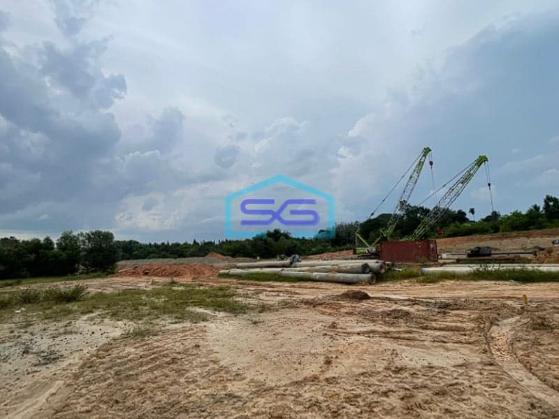 Dijual Tanah Dekat Tol Gandus Palembang Luas Tanah 12867m2