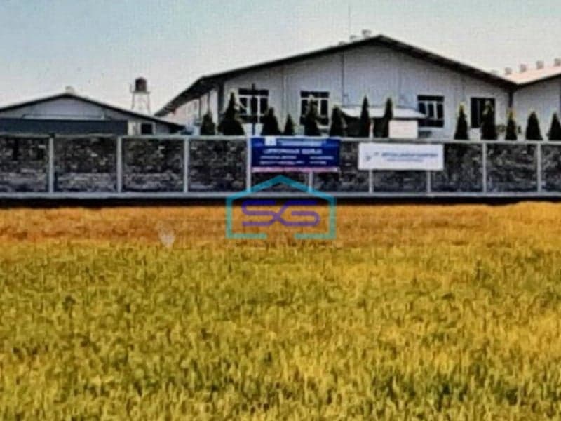 Dijual Pabrik Garmen di Tegal Strategis Dipinggir Jalan Raya LT 20950m2