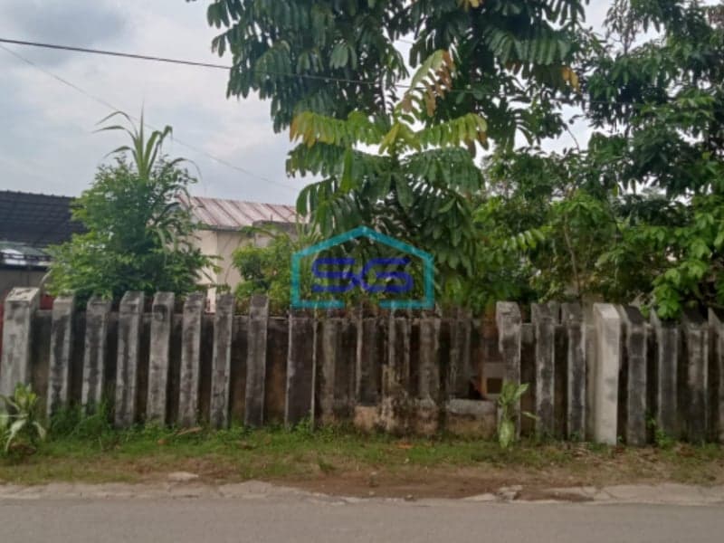 Dijual Tanah Bonus Bangunan dan Ruang Usaha Jalan Sukarela Palembang