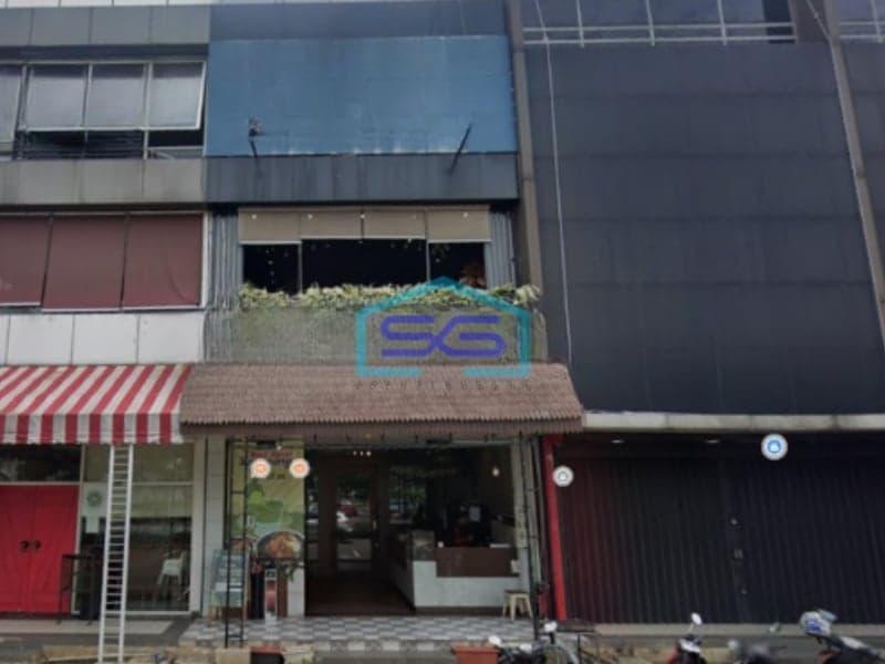 Disewakan Ruko Siap Pakai Hadap Jalan Raya Di Alam Sutera Tangerang LB 360m2