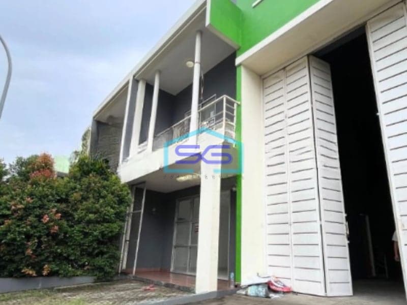 Disewakan Gudang 2 Lantai Luas Tanah 162 m² Lokasi di Legok Tangerang