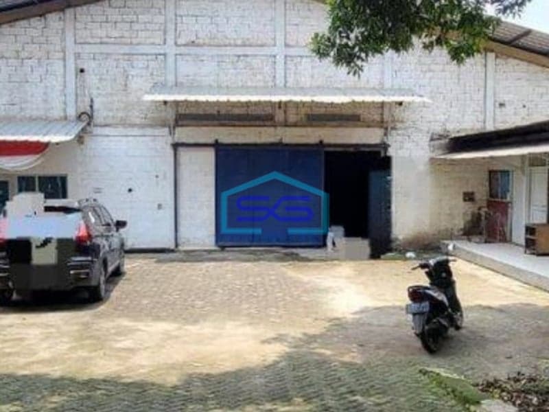 Dijual Gudang di Pinggir Jalan Raya Gunung Sindur Bogor Bisa Untuk Industri LT 3800m2