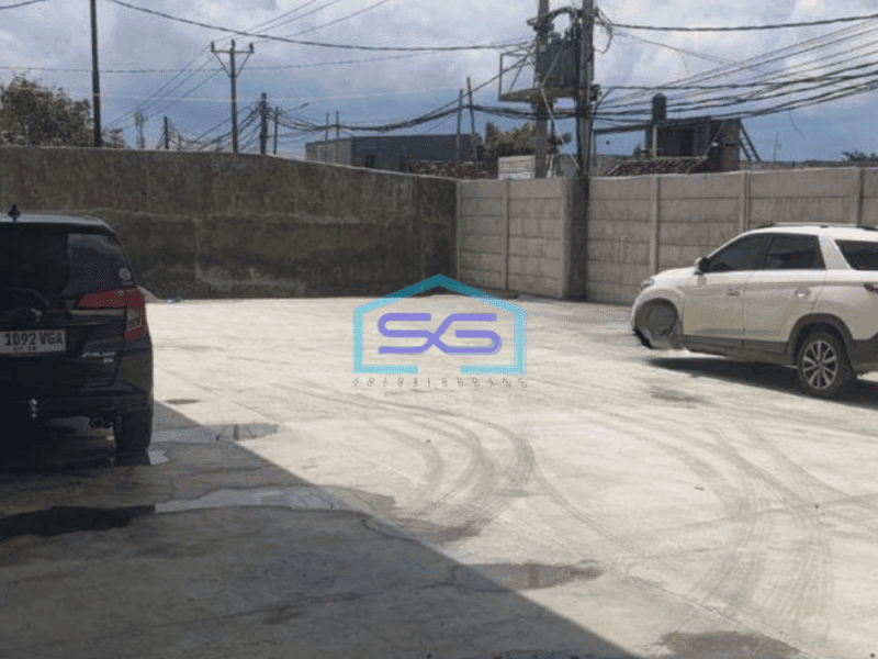 Disewakan Gudang Salembaran Tangerang LT 1500m2 New Masuk Kontainer 40 Feet