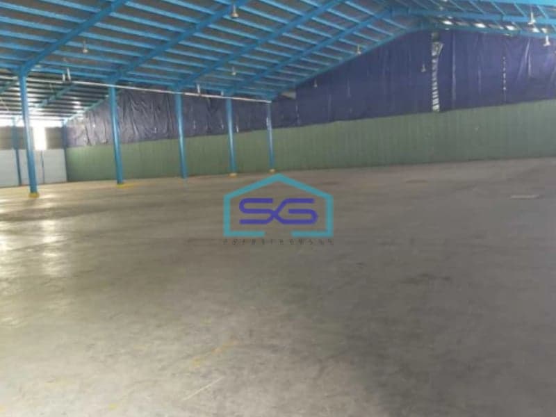 Dijual Gudang Kawasan Industri Terpadu Cikarang Bekasi LT 18000m2 loading dock
