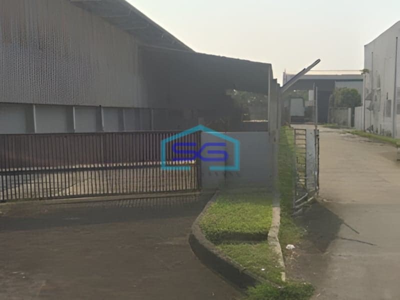Disewakan Bangunan Gudang Dalam Kawasan Industri Bekasi Lokasi Strategis LB 9380m2