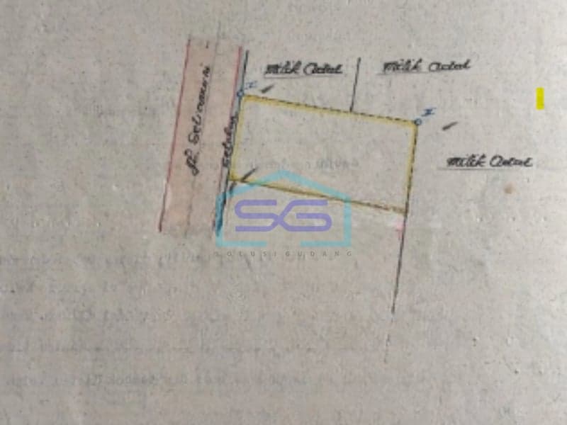 班杜ung Setramurni 出售空地 土地面积 300平方米