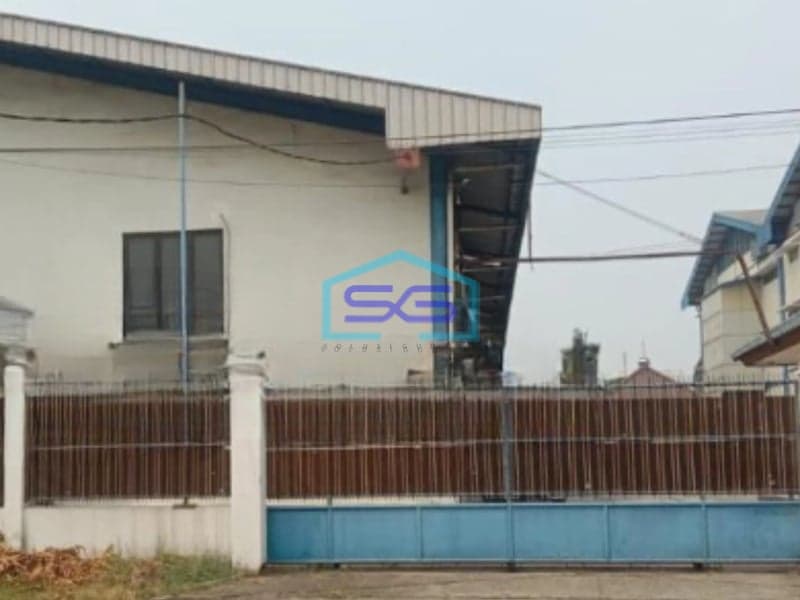 Dijual Gudang Ada Kantor Luas Tanah 2974 m² Lokasi bebas Banjir di Tangerang