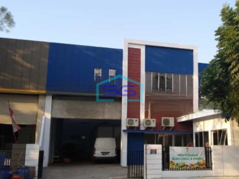 Disewakan Gudang Luas Tanah  540 m² Lokasi Bebas Banjir di BSD Tangerang