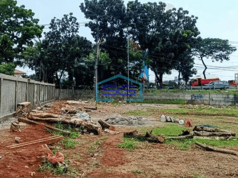 Dijua Tanah Lokasi Strategis Dekat Pintu Toll BSD Tangerang Selatan LT 6400m2