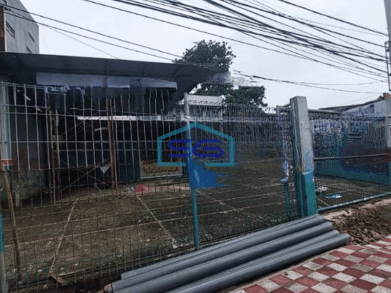 Dijual Tanah Bonus Gedung Kantor Di Jl. Raya Serpong Tangerang Selatan Dekat Pintu Tol