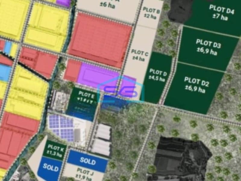 Dijual Tanah Siap Bangun Pabrik Dalam Kawasan Industri Tugu Semarang LT 30000m2