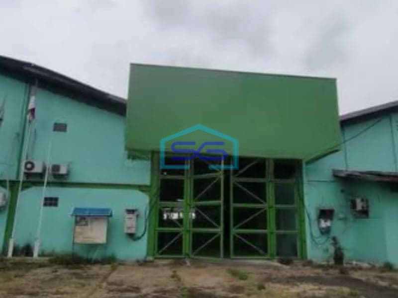 Dijual Murah Gudang & Pabrik di Cikande Jl. Raya Serang Banten Pinggir Jalan Besar LT 7030m2