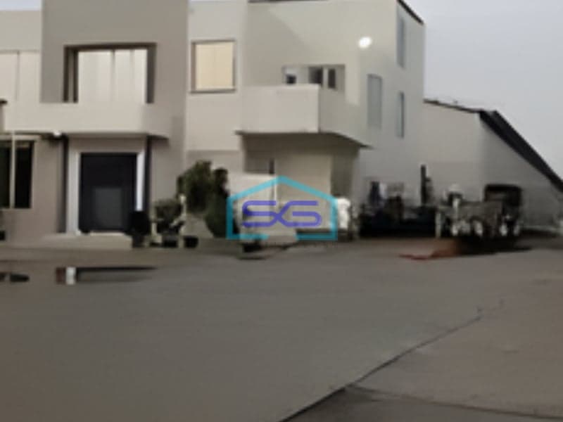 Dijual Murah Pabrik & Kantor Pasar Kemis Tangerang Bagus Bangunan Baru Luas Tanah 14832m2