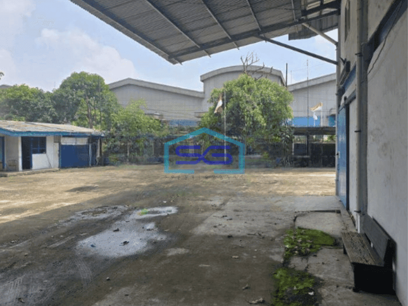 Dijual Gudang Akses Container 40 Feet Luas Bangunan  3000 m² di Jatake Tangerang