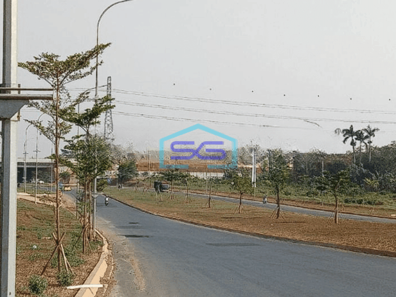 Dijual Tanah Kavling Komersil Dekat Bsd Pinggir Jalan Raya Kadusirung Tangerang Luas 2000m2