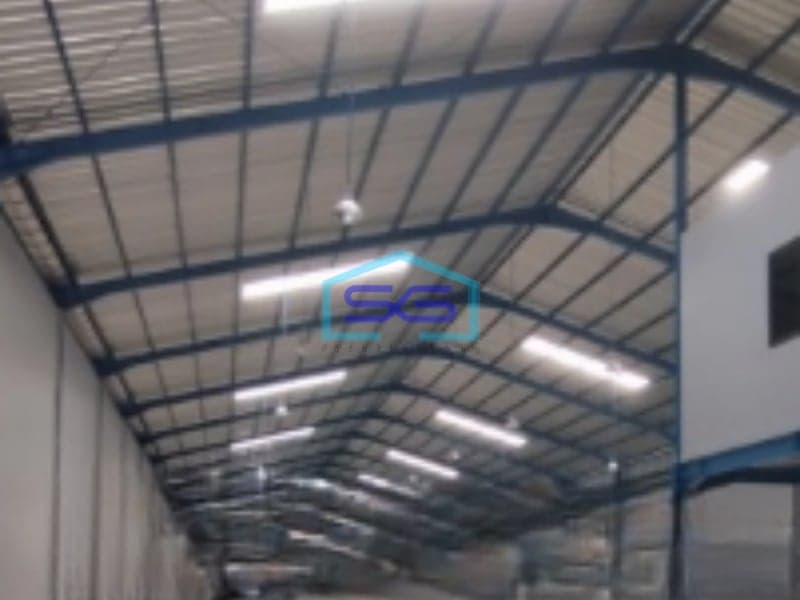 Disewakan Gudang Luas Bangunan  1512 m² Lokasi Bebas Banjir di Tangerang