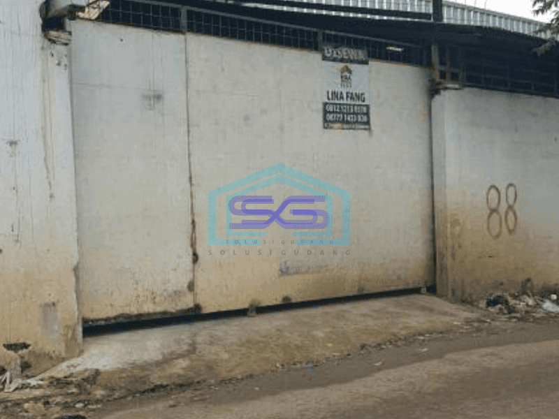 Disewakan Gudang di Kavling DPR Cipondoh
