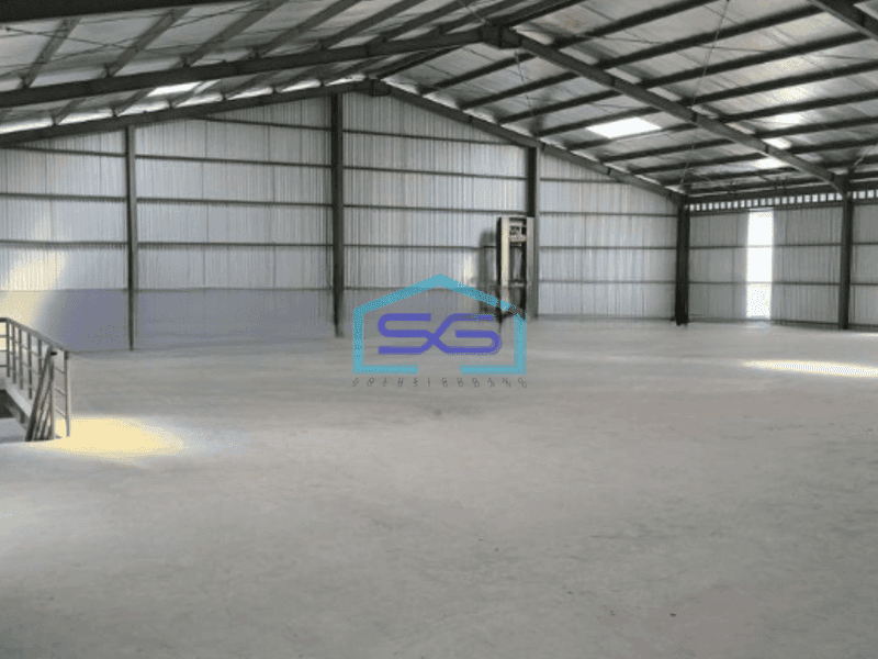 Disewakan Gudang Ada Loading Dock Luas Bangunan  890 m² di Bekasi