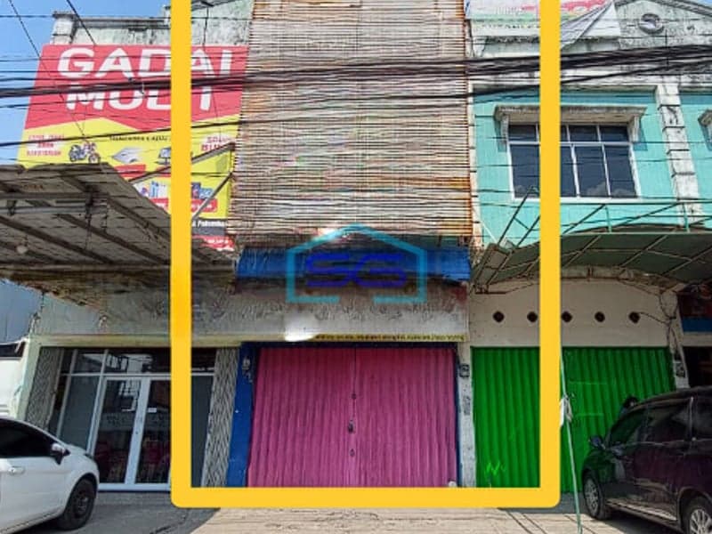 Dijual Ruko 3 Lantai Ready Pakai di Jl. MP Mangkunegara Palembang LB 288m2