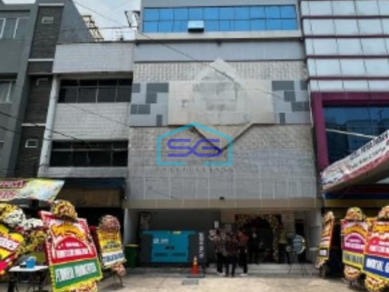 Dijual Ruko Gandeng di Mangga Besar Jakarta Barat 4 Lantai LT 220m2