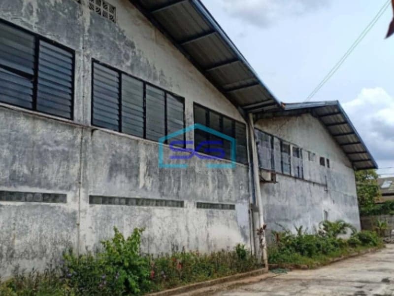 Dijual Tanah Harga Terjangkau Ada Gudang Tua, Hitung Tanah Saja di Batu Ceper Tangerang