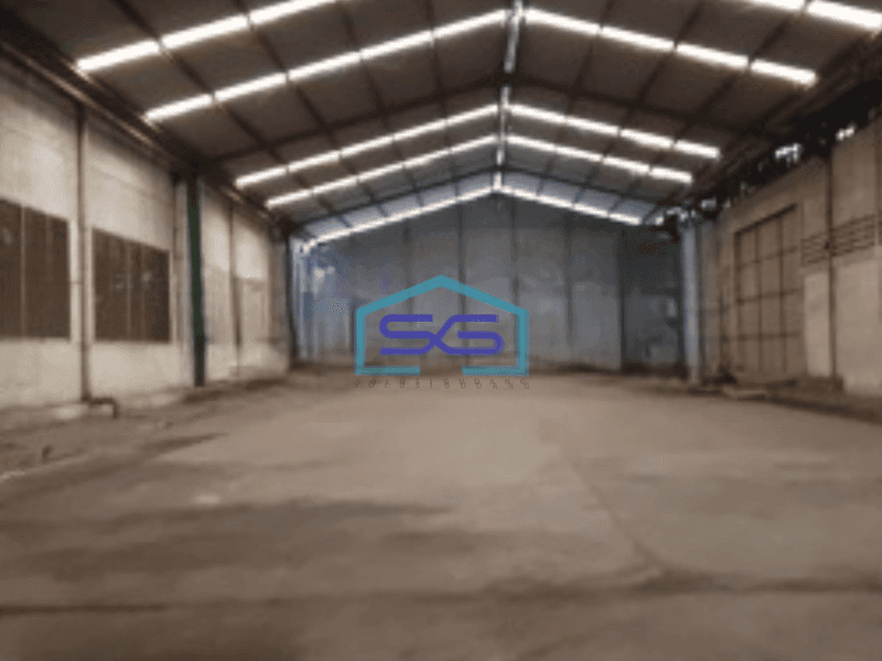 Disewakan Gudang Akses Container 40 Feet Luas Bangunan 380 m² di Cileungsi Bogor