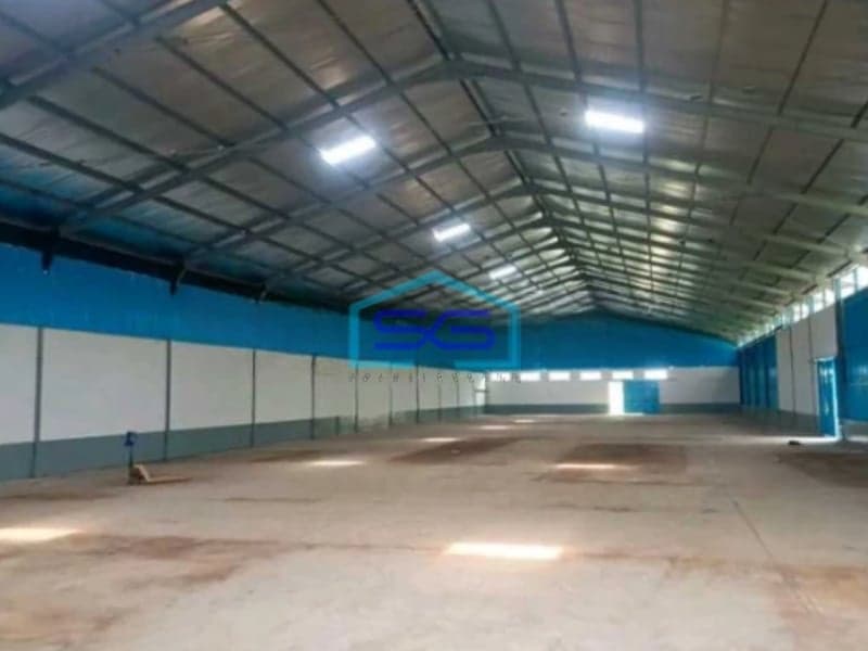 Disewakan Gudang Ex Pabrik Industri Lokasi Pantura Tegal Jawa Tengah Luas Bangunan 8000m2