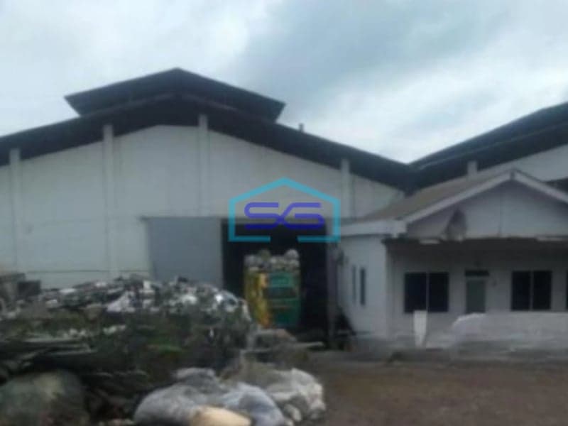 Dijual Gudang Ada Kantor Luas Tanah  3100 m² Lokasi Bebas Banjir di Dadap Tangerang