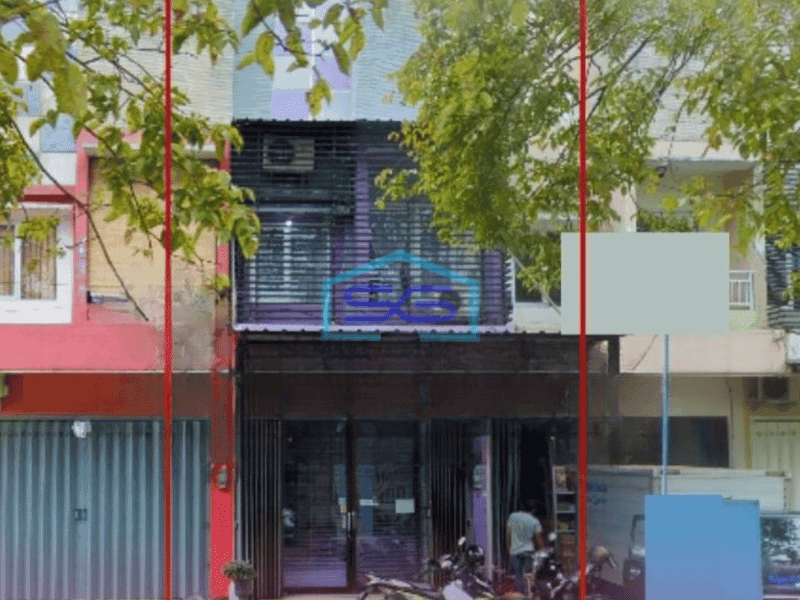 Disewakan Ruko di Malang Luas Bangunan 116m2 Ada 2 Lantai