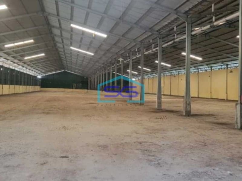 Dijual Ex Gudang/Pabrik Bisa Akses Kontainer 40 ft di Jati Uwung Tangerang LT 9340m2