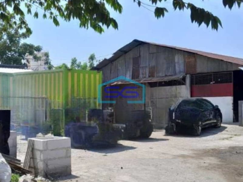 Disewakan Gudang Akses Container Luas Bangunan 400 m² Lokasi Jurumudi Tangerang