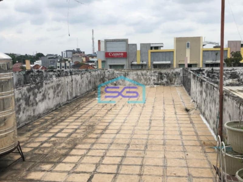 Disewakan Ruko 3 lantai di Jalan Lingkaran Dempo pusat bisnis Palembang LB 192m2