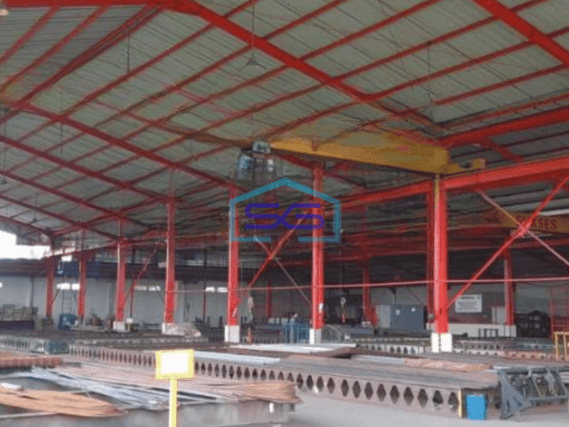 Disewakan Gudang Akses Container 40 Feet Luas Bangunan 2998 m² di Kragilan Serang