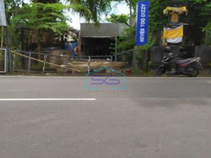 Disewakan Tanah Lokasi di Pinggir Jalan Utama Renon Denpasar Bali Bagus Luas Tanah 1400m2