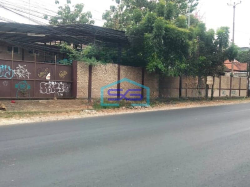 Dijual Gudang Akses Container Jalan Raya Narogong Bekasi Luas Tanah 4200m2