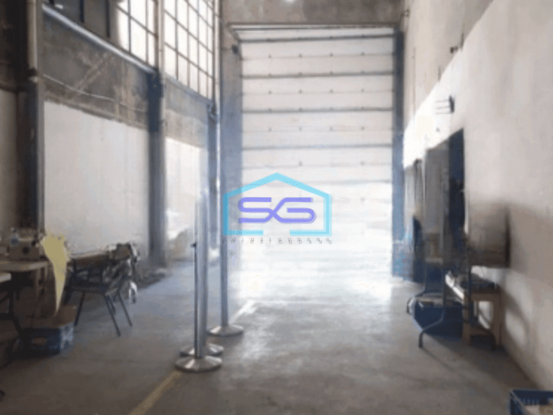 Dijual Gudang Akses Container 40 Feet Luas Bangunan 4000 m² di Serpong Tangerang Selatan